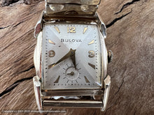Load image into Gallery viewer, Bulova 2-Tone Quadrant Dial with Elongated Lugs, Manual, 26x37.5mm
