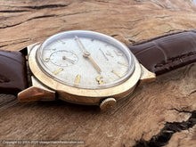 Load image into Gallery viewer, Wittnauer Sixties Silver Floral Pattern Dial with Original Box, Manual, 32.5mm
