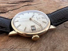 Load image into Gallery viewer, Omega 9K Gold Case Light Patina, Cal 611, Date, Manual, 34mm

