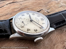 Load image into Gallery viewer, Zenith (Fowler &amp; Oldfield Ltd) Lovely Military Style Dial, Manual, 28.5mm
