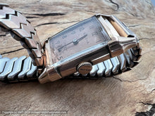 Load image into Gallery viewer, Bulova  Copper Dial Art Deco Rose Gold Case with Original Deco Box, Manual, 21.5x37mm
