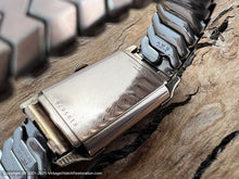 Load image into Gallery viewer, Bulova  Copper Dial Art Deco Rose Gold Case with Original Deco Box, Manual, 21.5x37mm
