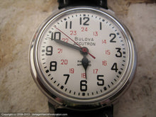 Load image into Gallery viewer, Bulova Accutron Railroad Approved 24-Hour Dial, Electric, Large 36mm
