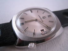 Load image into Gallery viewer, Perfect Accutron Date with Brushed Silver Case, Electric, 35.5mm
