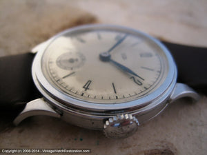 Anker Extra with Rare Early Wehrmachtswerk Style Movement, Manual, 33mm