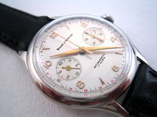 Load image into Gallery viewer, Spotless Baume &amp; Mercier Stainless Steel, Chronograph, Huge 38mm
