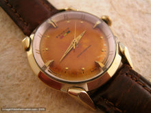 Load image into Gallery viewer, Amber Dial Benrus with Deco Lugs, Manual, 33.5mm
