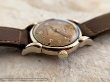 Load image into Gallery viewer, Benrus with Stunningly Warm Orange Patina and Tear-Drop Lug Case, Automatic, 33mm
