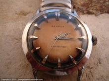 Load image into Gallery viewer, Stupendously Designed Benrus NOS with Original Box, Manual, Large 34mm
