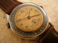 Load image into Gallery viewer, Very Unusual Bremon Two Tone Perpetual Calendar, Manual, Large 34mm
