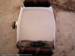 Bulova Two Tone Deco Case, Manual, 25x35.5mm