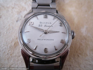 Bulova with Sunburst Design and Premium Movement - 23 Jewels and Six Adjustments, Automatic, 31mm