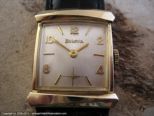 Load image into Gallery viewer, Bulova Golden Gen with Assymetrical Lug Design, Manual, 22.5x30mm
