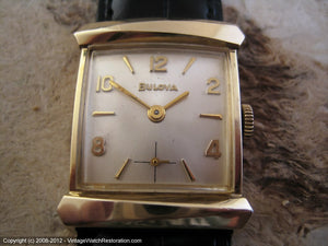 Bulova Golden Gen with Assymetrical Lug Design, Manual, 22.5x30mm