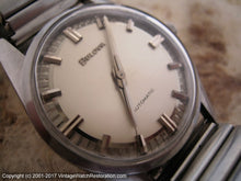 Load image into Gallery viewer, Bulova Two-Tone Silver Dial from the Sixties, Automatic, Large 34mm
