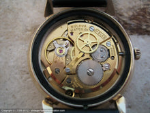 Load image into Gallery viewer, Bulova Black and Gold Roman Modern Dial, Manual, 33mm

