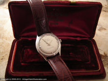 Load image into Gallery viewer, Bulova 23 Jewel Silver Dial with Original Box, Automatic, Large 34mm

