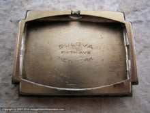 Load image into Gallery viewer, Wonderful Bulova Champagne Dial with Scalloped Case, Manual, 21.5x37.5mm
