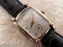 Load image into Gallery viewer, Bulova in Lovely &quot;Stepped&quot; Case, Manual, 26x35.5mm
