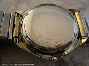 Bulova 'Whale Logo' with Date, Automatic, 36x39mm