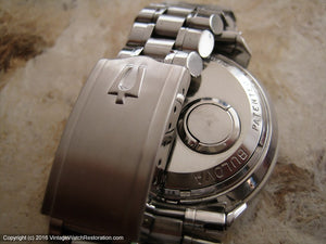 Bulova Accutron Astronaut and Original Signed Bracelet, Electric, Huge 38mm