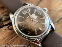 Load image into Gallery viewer, Benrus 3-Star Aged Brown Dial Self-Winding, Automatic, 33mm
