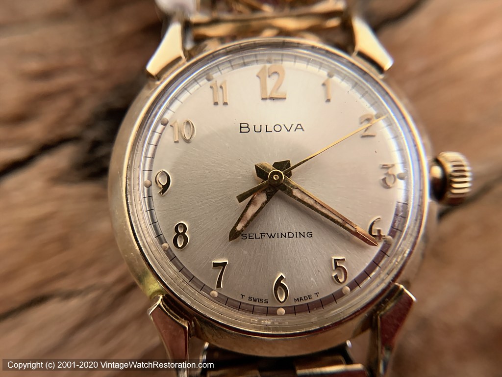 Bulova Self-Winding with Bold Lugs, Manual, 31mm