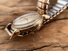Load image into Gallery viewer, Bulova c.1949 Silver Dial with Germanic Deco Numbers, Manual, 30.5mm
