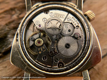 Load image into Gallery viewer, Bulova &#39;President&#39; Asymmetrical Shield Case with Patina, Manual, 32x37mm
