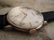 Load image into Gallery viewer, Cauny Prima Rose Gold with Art Deco Style Numbers, Manual, Huge 36mm
