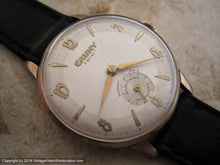 Load image into Gallery viewer, Cauny Prima Rose Gold with Art Deco Style Numbers, Manual, Huge 36mm
