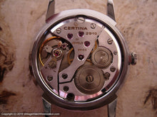 Load image into Gallery viewer, Certina NOS Slate Gray Dial, Signed 6x, Manual, 34mm
