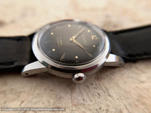 Load image into Gallery viewer, Certina with Military Style Black Dial 21 Rubis, Automatic, 33mm
