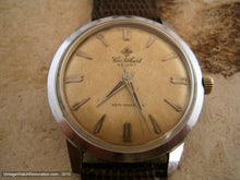 Load image into Gallery viewer, Cortebert Sport with Original Aged Parchment Dial, Manual, Large 35mm
