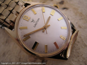 Gem Croton NOS 'Seaman' with Original Box and Papers, Automatic, 34mm