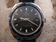 Load image into Gallery viewer, Cyma Autorotor Diving Star Black Dial Date, Automatic, 37x40mm
