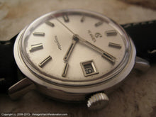 Load image into Gallery viewer, Near mint Cyma &#39;Navystar&#39; Silver Dial with Date, Automatic, Large 35mm
