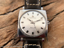 Load image into Gallery viewer, Certina &#39;New Art&#39; Silver Dial, Square Tonneau Manual, 29x36mm
