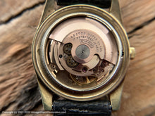 Load image into Gallery viewer, Croton Silver Pie Pan Dial, Gold Markers, Date, Automatic, Large 34.5mm

