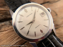Load image into Gallery viewer, Croton &#39;Aquadatic&#39;, Original Snow White Dial with Date, Automatic, 33.5mm
