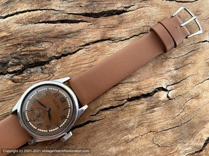 Croton 'Aquamatic' with Tremendous Two Tone Copper Dial, Bumper Automatic, 29mm
