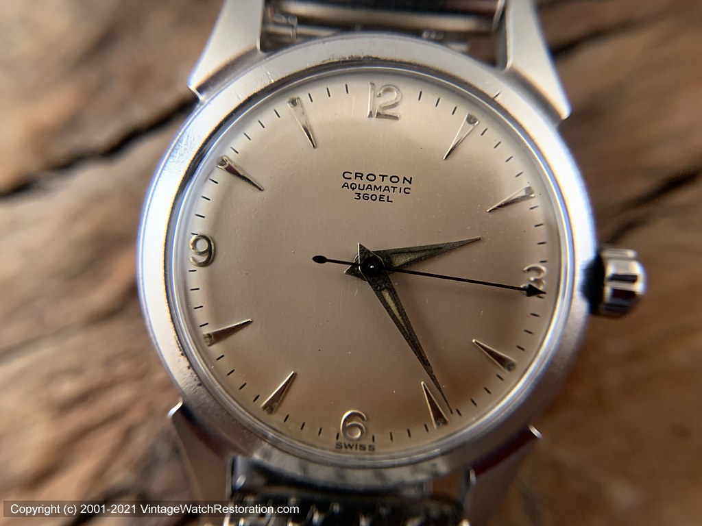 Croton Aquamatic Croton Titanium Watch Stainless Steel Croton