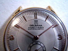 Load image into Gallery viewer, Delbana Sunburst Textured Dial, Manual, Very Large 37mm
