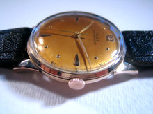 Load image into Gallery viewer, Doxa 14K Pink Gold w/ Amber Patina Dial, Manual, Large 36mm
