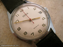 Load image into Gallery viewer, Perfect NOS Doxa Stainless Incabloc with Date, Manual, 34mm
