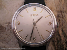 Load image into Gallery viewer, Classic Large Doxa with Silver Dial, Manual, Large 35mm
