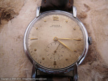 Load image into Gallery viewer, 1940s Era Doxa Antimagnetic Original Cream Dial, Manual, Large 35.5mm
