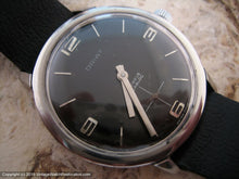 Load image into Gallery viewer, Driat (Wehrmachtswerk Movement) in Black Civilian Dial, Manual, Large 35.5mm
