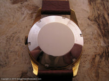 Load image into Gallery viewer, Textured Silver Dial Dufonte (Lucien Piccard) in an Unusual Case Design, Automatic, 33mm

