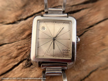 Load image into Gallery viewer, Doxa &#39;Grafic&#39; Large Case Original Dial and Cool Custom Hand-Made Israeli Stainless Bracelet, Automatic, 30x37.5mm
